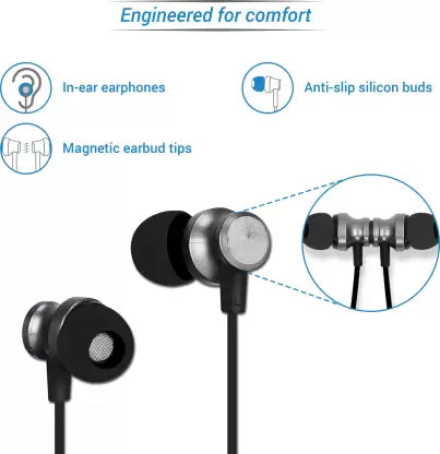 Flipkart SmartBuy 18LY75BK Bluetooth Headset (Black, Grey, In the Ear) Flipkart SmartBuy 18LY75BK Bluetooth Headset (Black, Grey, In the Ear)